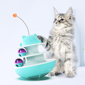 Cat Rotating Interactive Toy
