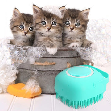 Pet Supplies Galore Squeaky Clean Shampoo Brush