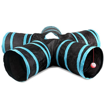 Pet Supplies Galore Foldable Pet Cat Tunnel